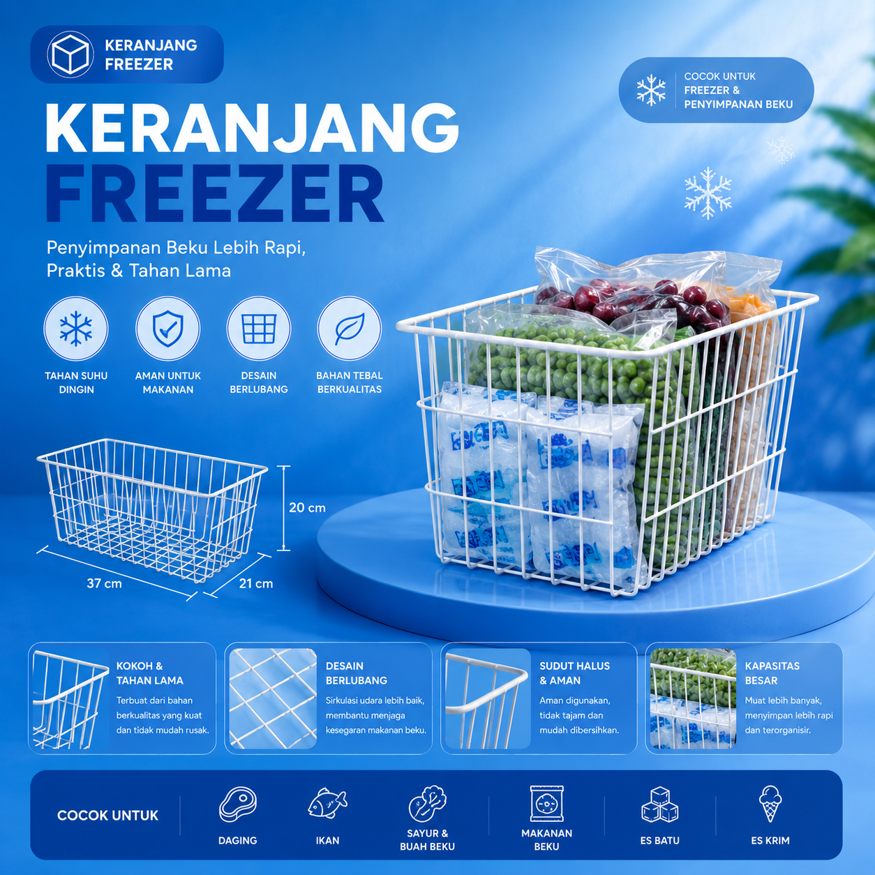 Keranjang Freezer